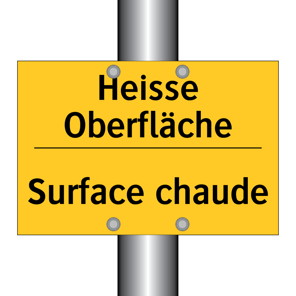 Heisse Oberfläche - Surface chaude