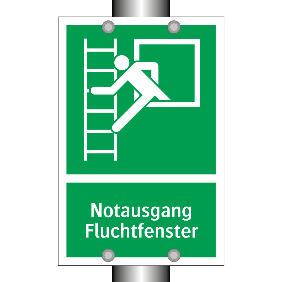 Notausgang Fluchtfenster