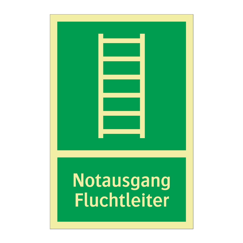 Notausgang Fluchtleiter