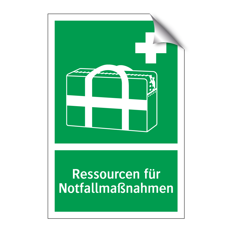 Ressourcen für Notfallmaßnahmen