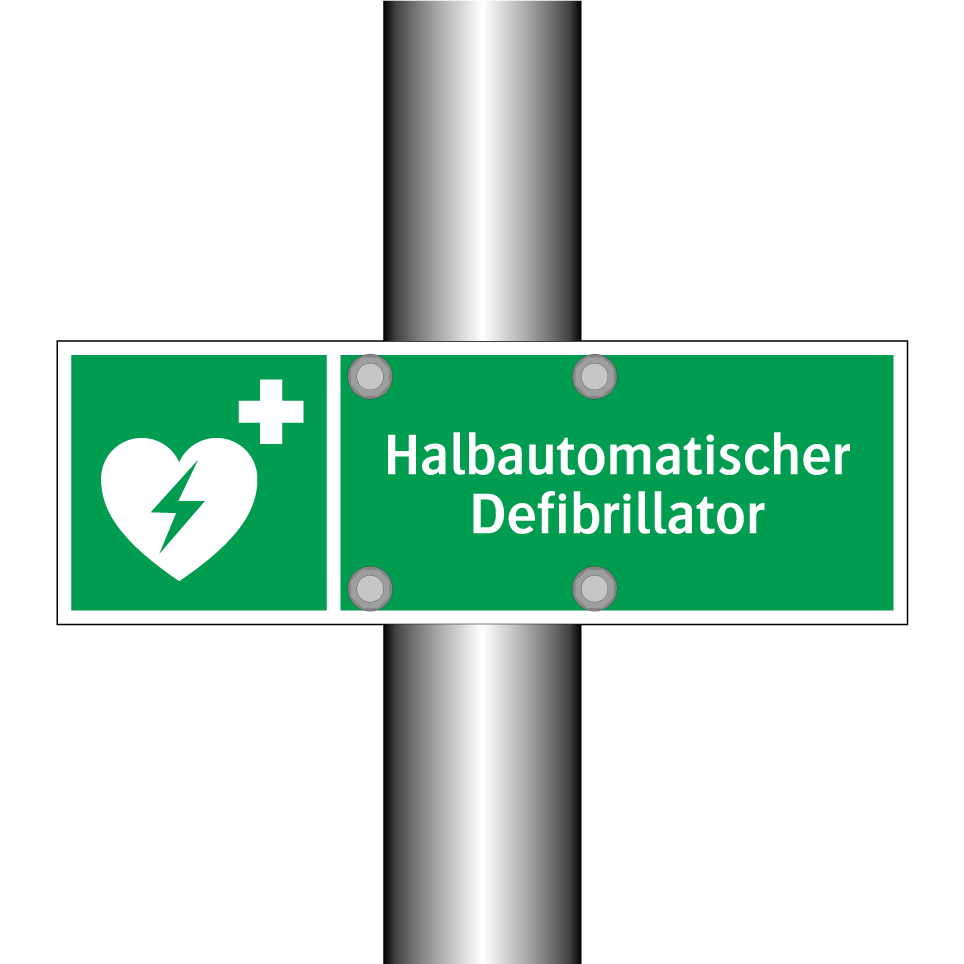 Halbautomatischer Defibrillator
