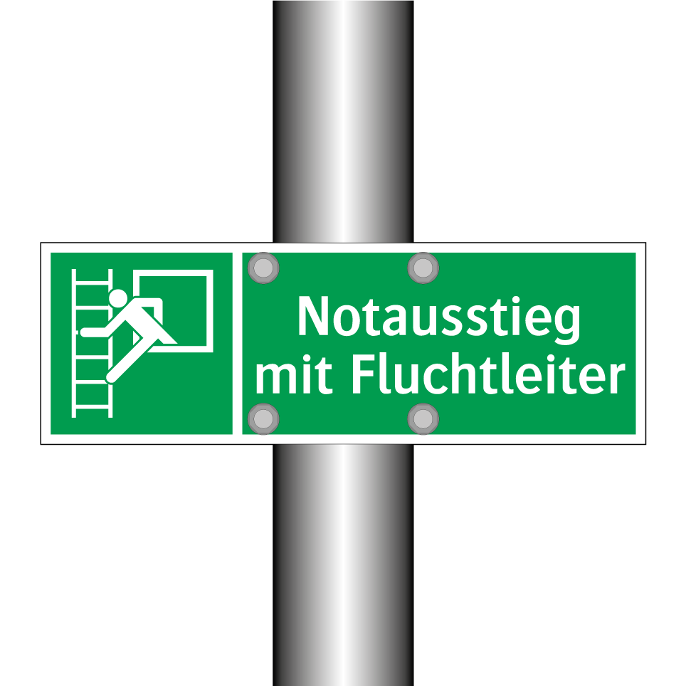 Notausstieg mit Fluchtleiter