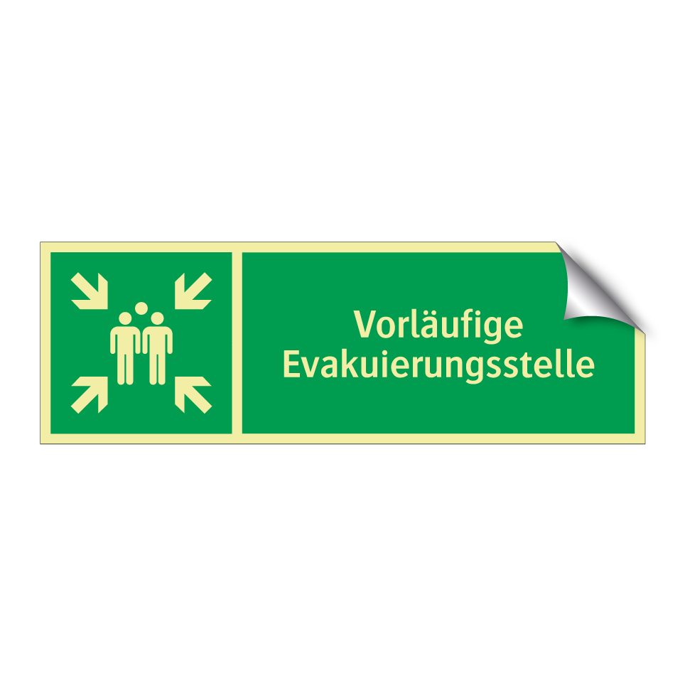 Vorläufige Evakuierungsstelle
