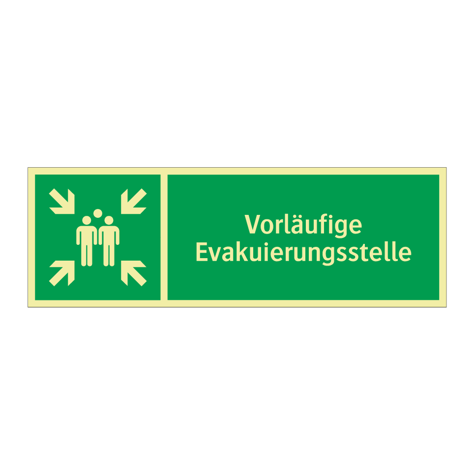 Vorläufige Evakuierungsstelle