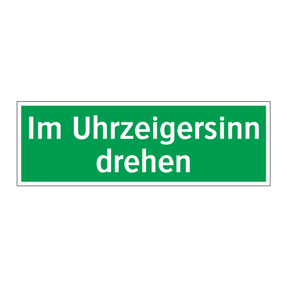 Im Uhrzeigersinn drehen