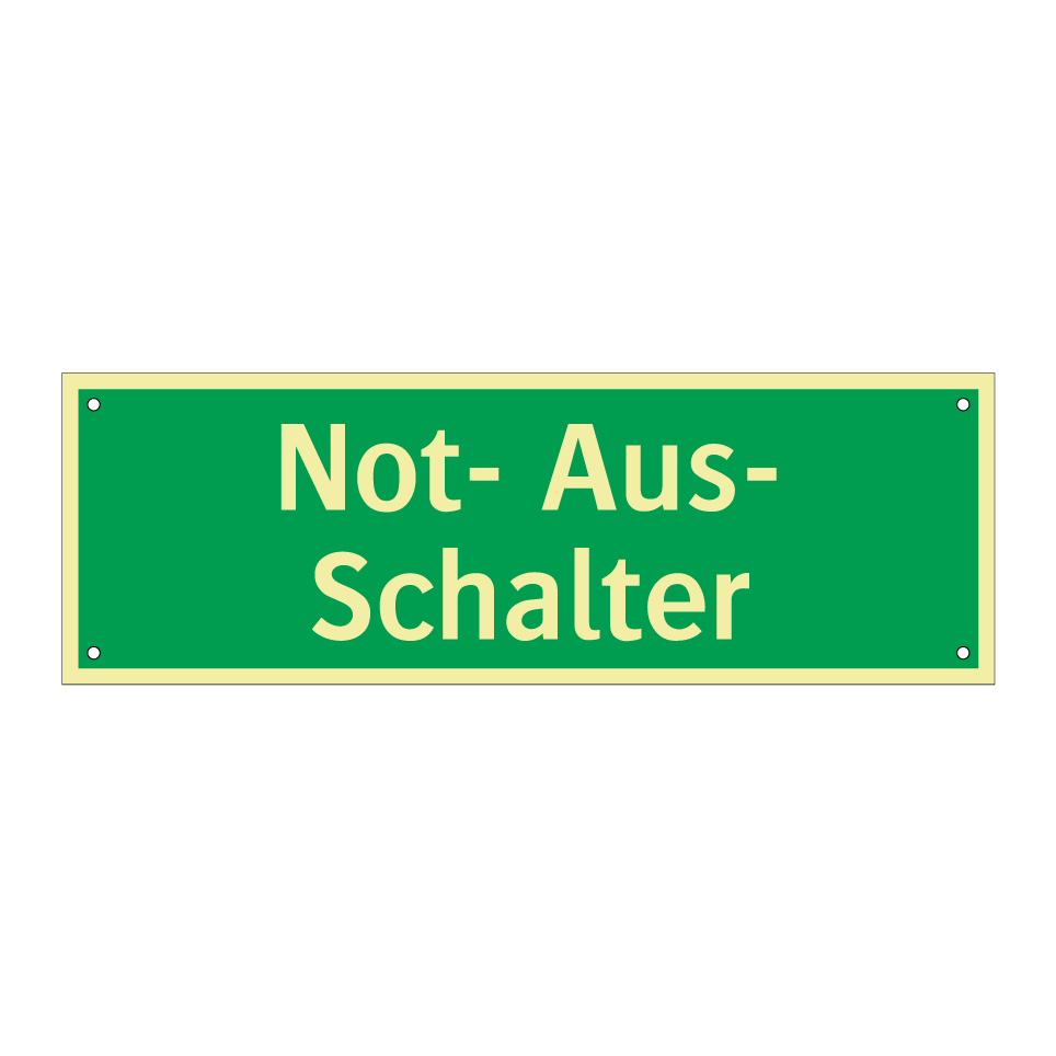 Not- Aus- Schalter
