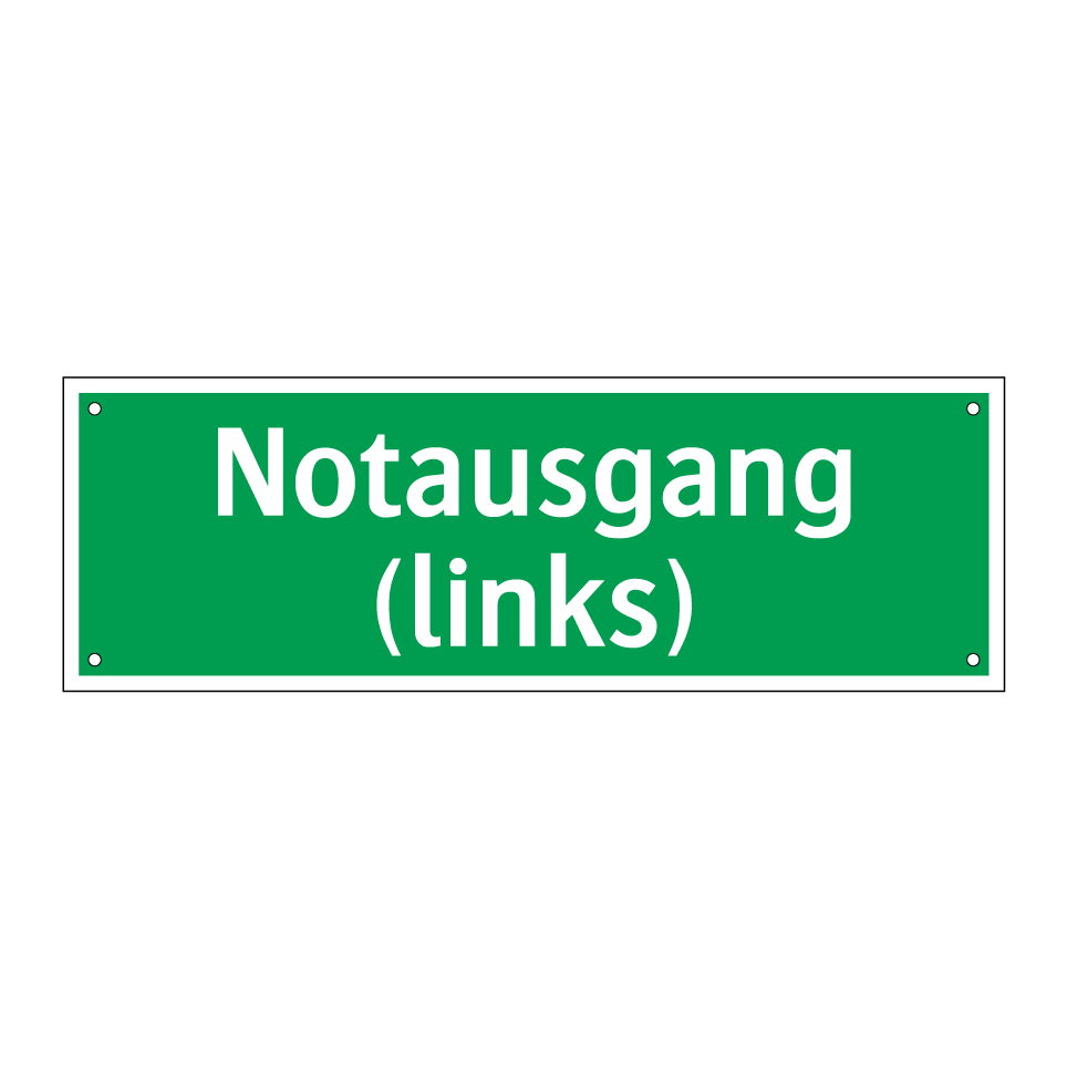 Notausgang (links)
