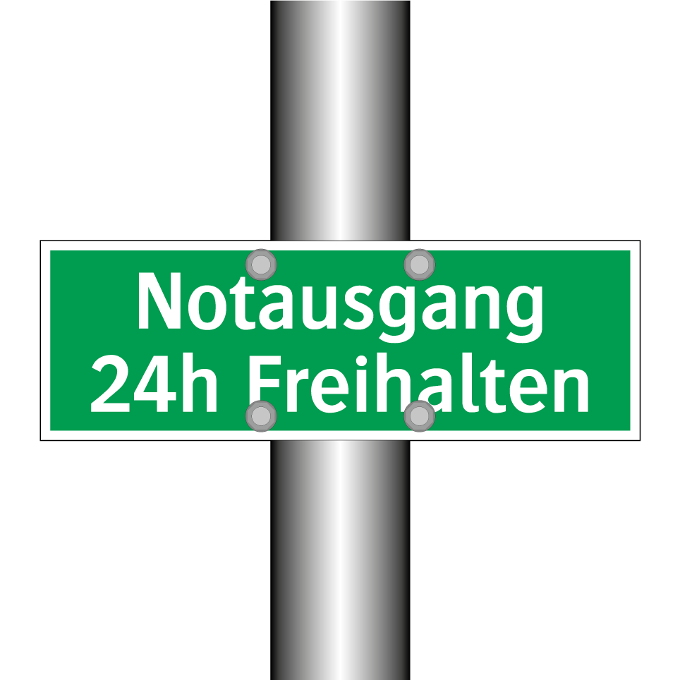 Notausgang 24h Freihalten