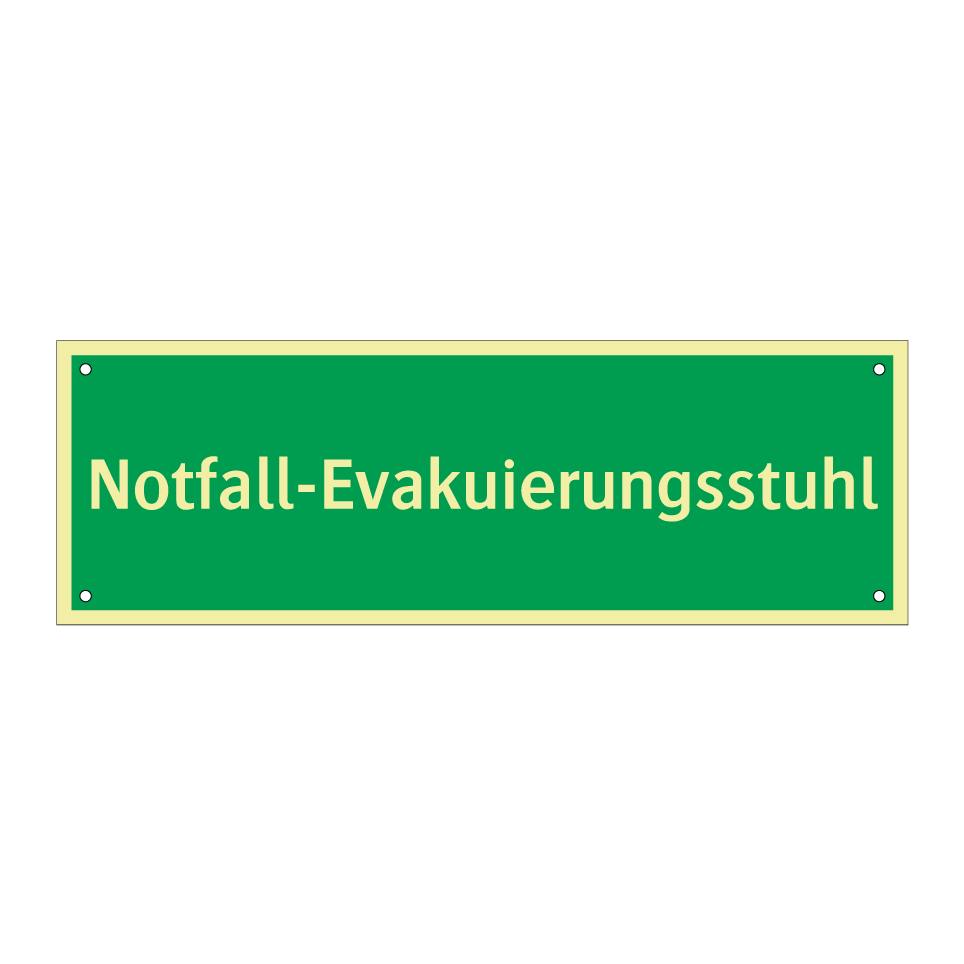 Notfall-Evakuierungsstuhl