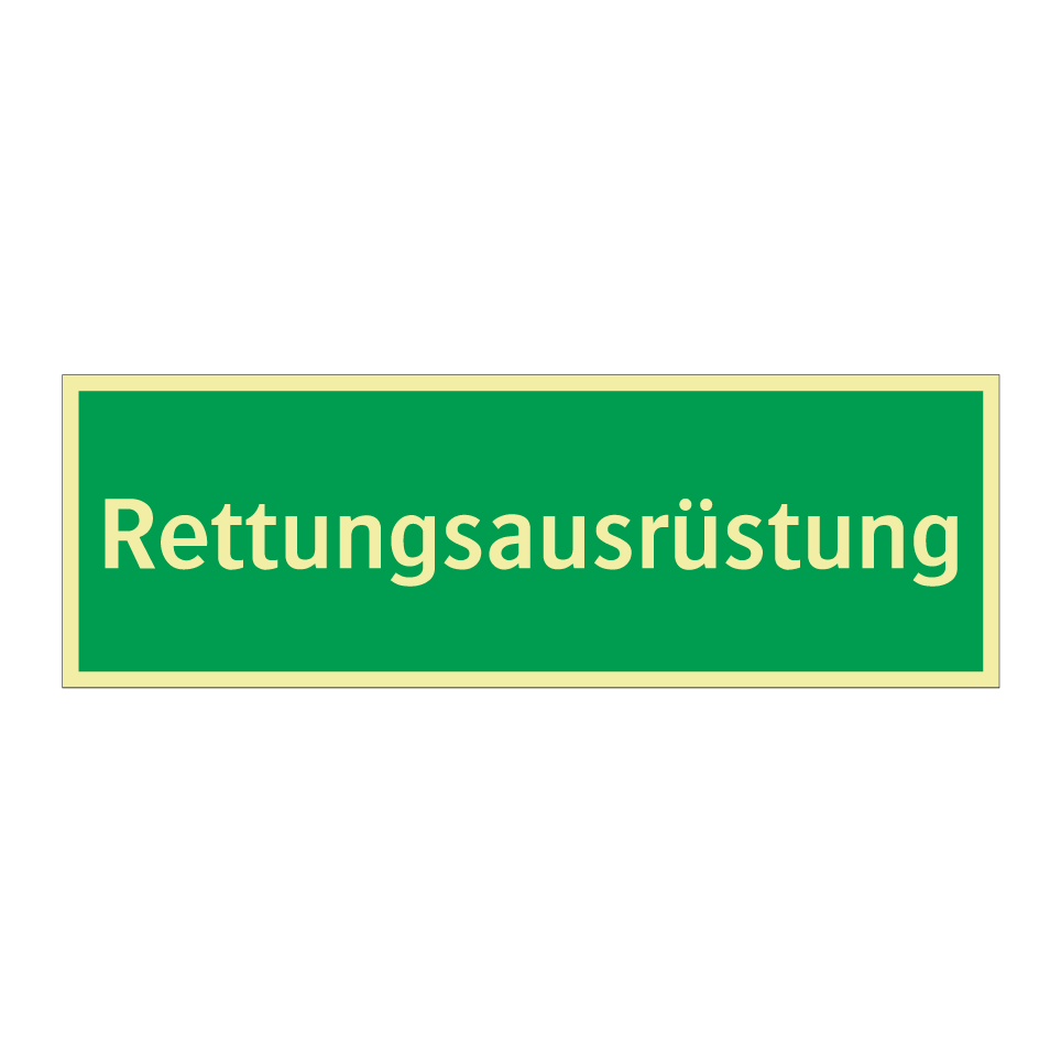Rettungsausrüstung