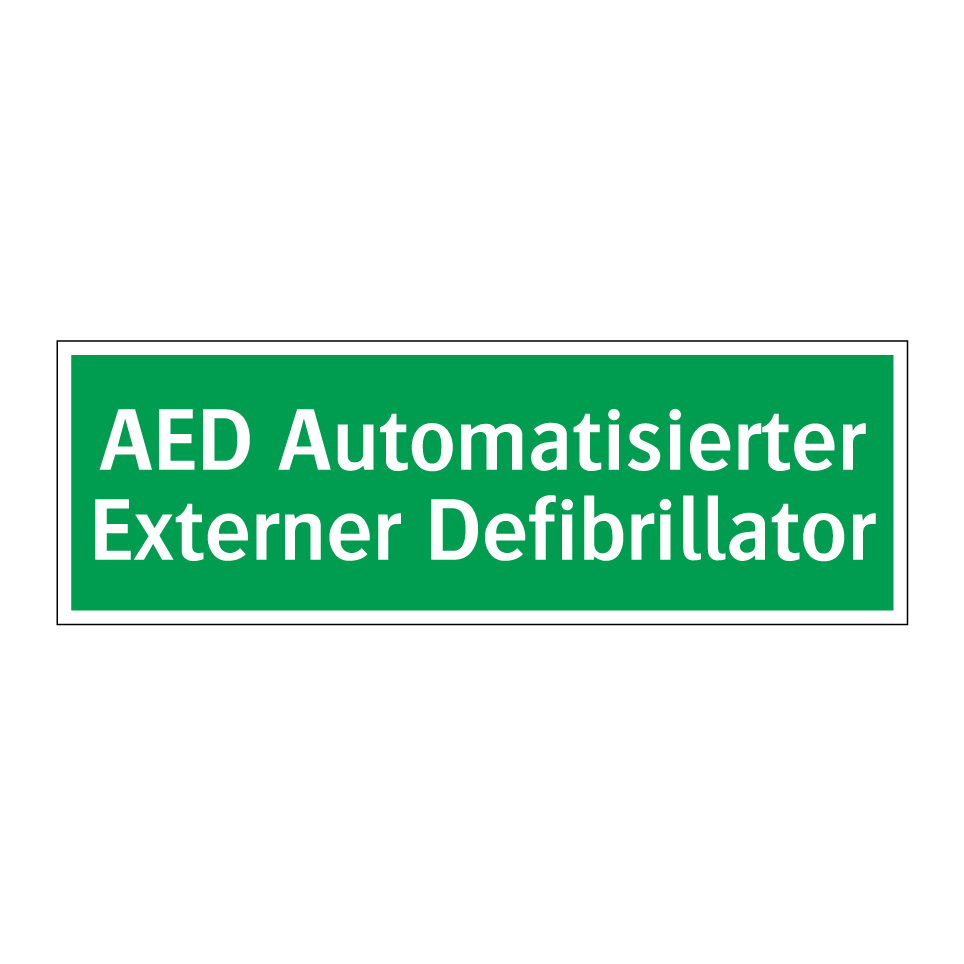 AED Automatisierter Externer Defibrillator
