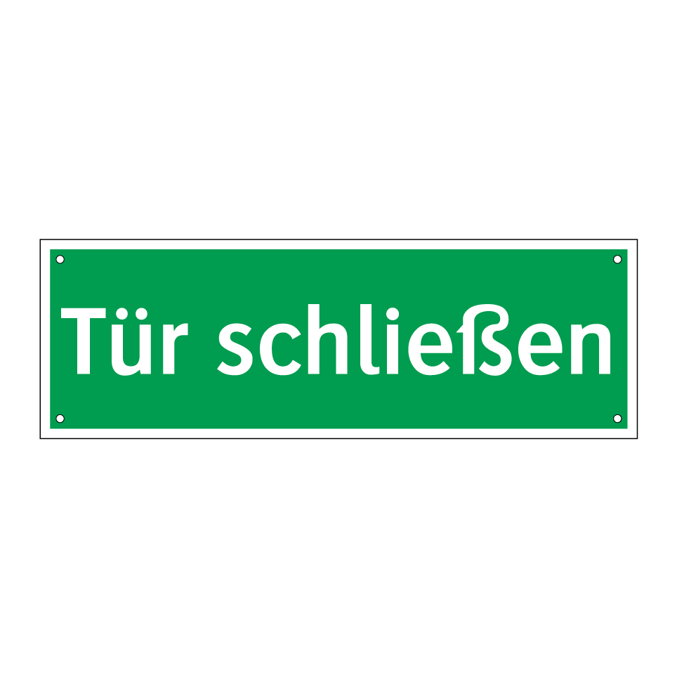 Tür schließen