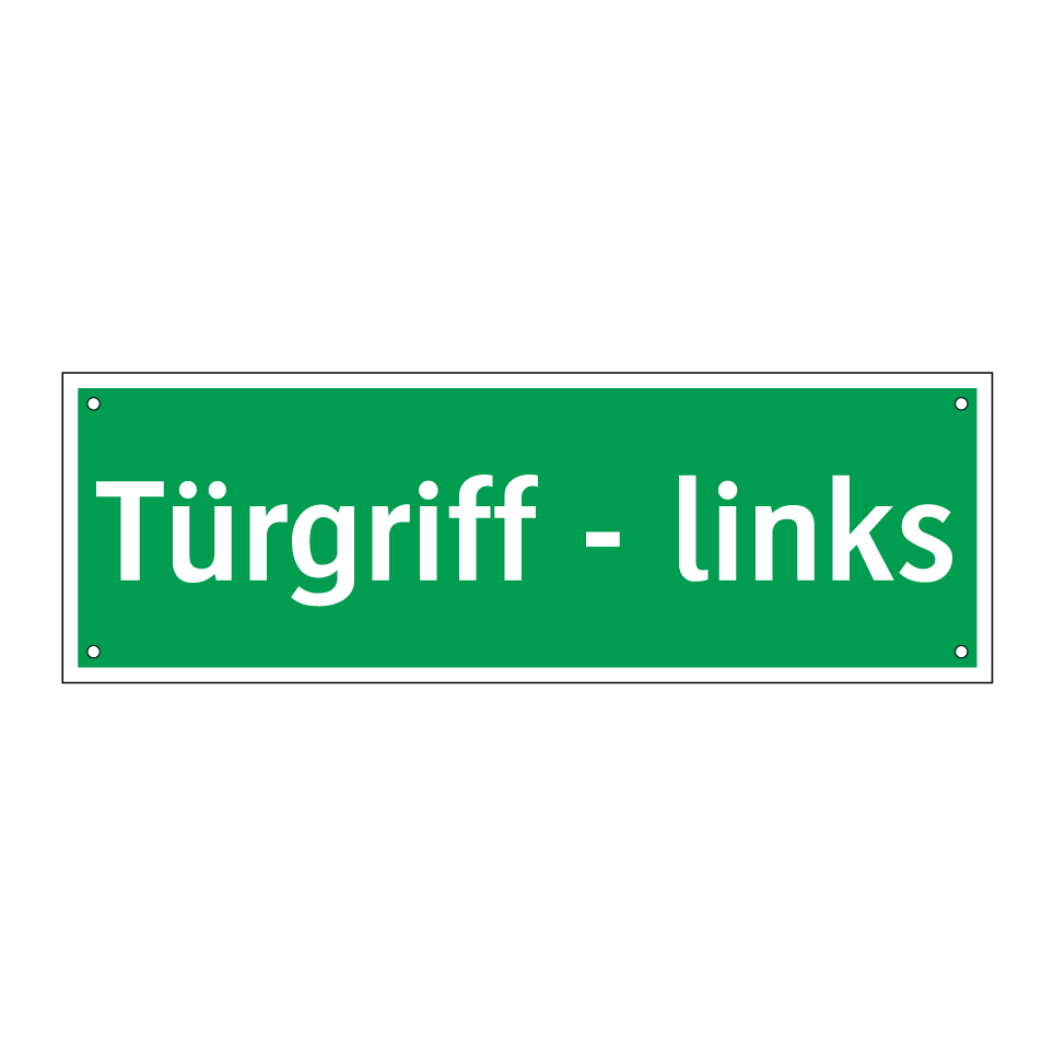 Türgriff - links
