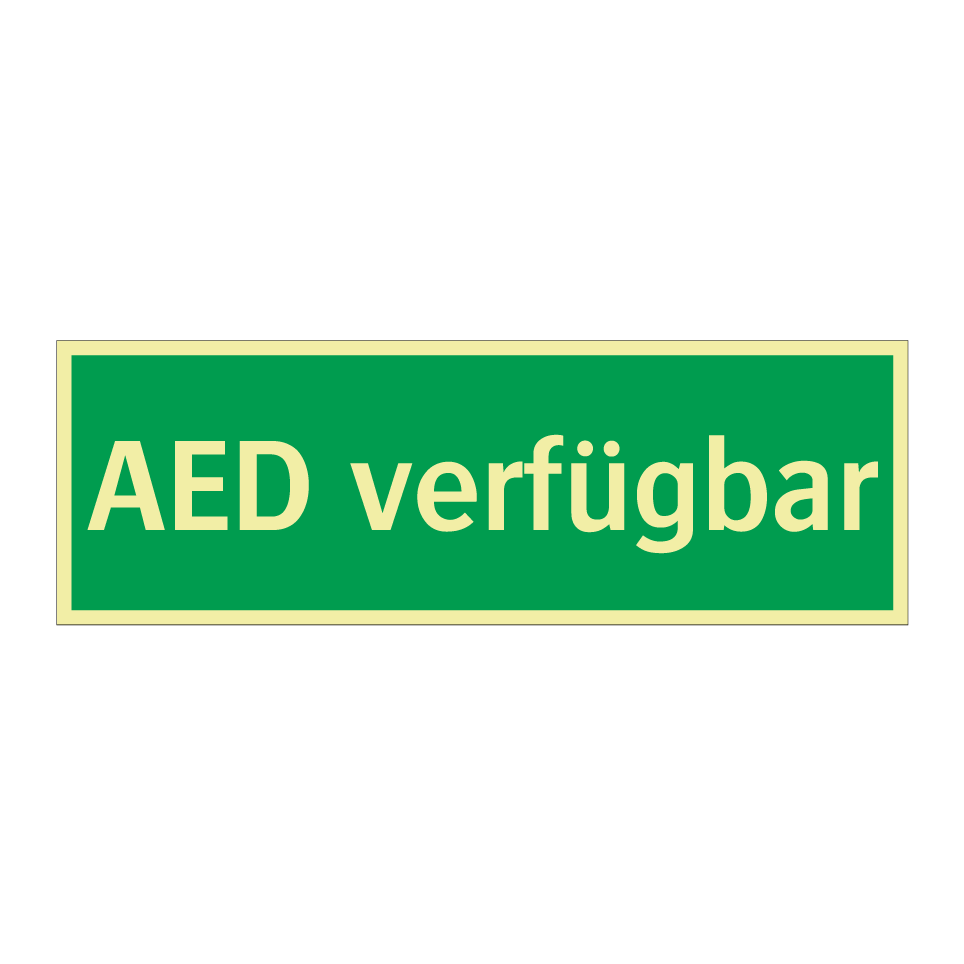 AED verfügbar