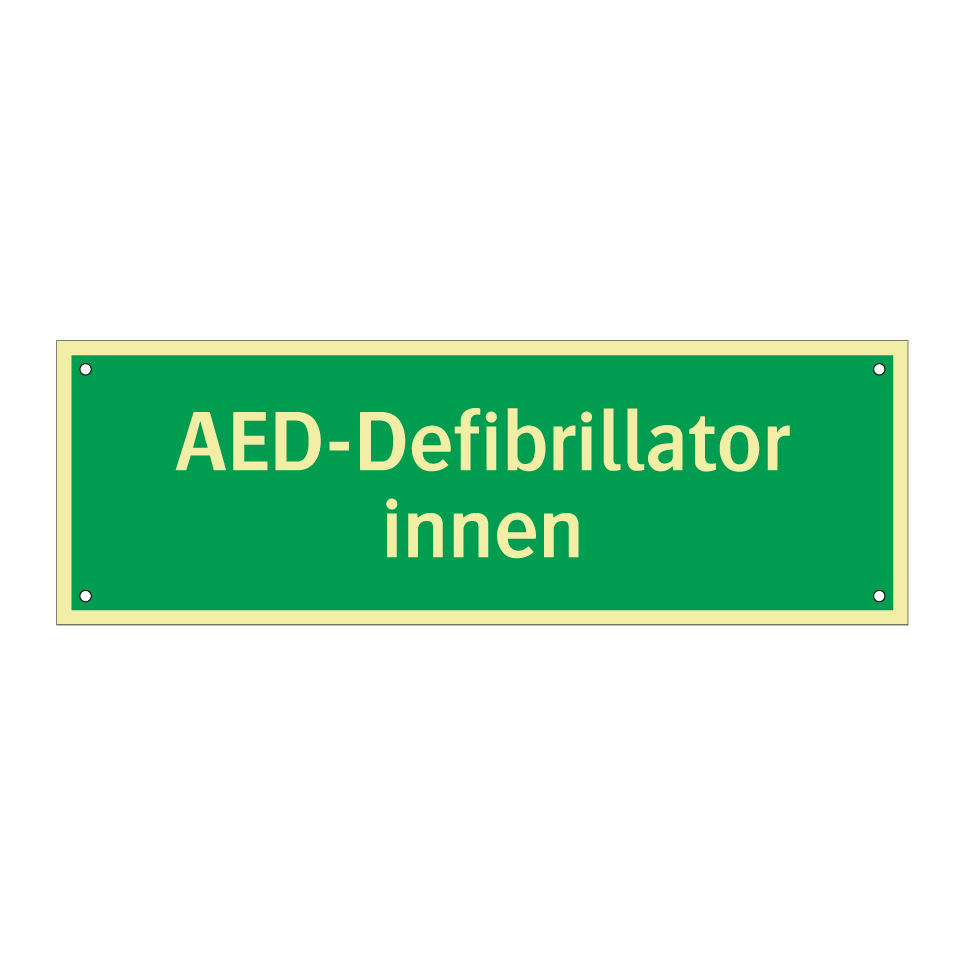 AED-Defibrillator innen