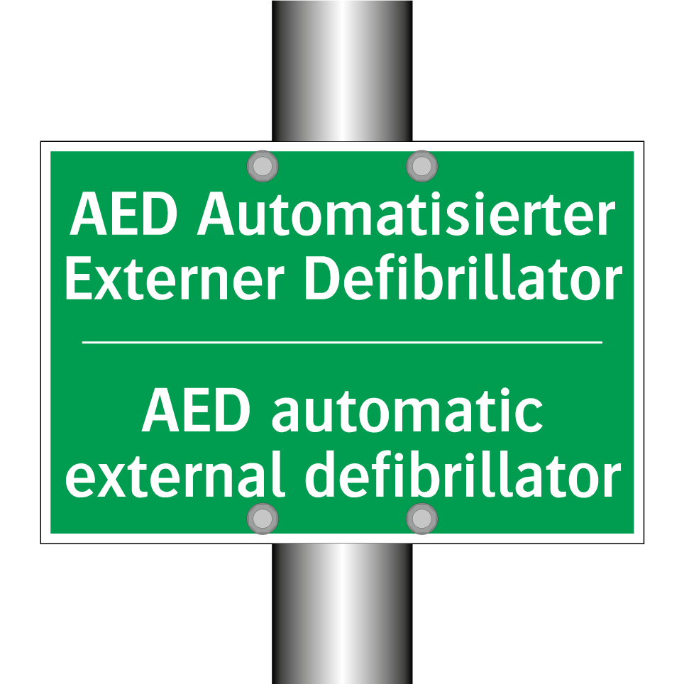 AED Automatisierter Externer Defibrillator /.../ - AED automatic external defibrillator /.../