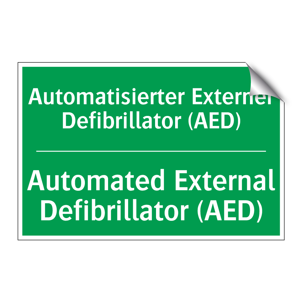 Automatisierter Externer Defibrillator /.../ - Automated External Defibrillator /.../