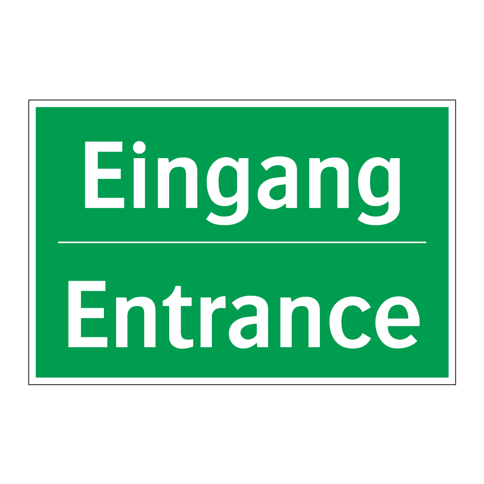 Eingang - Entrance