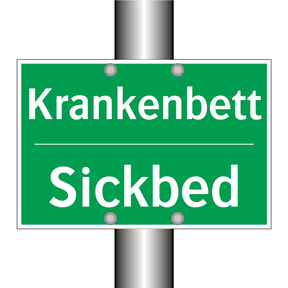 Krankenbett - Sickbed