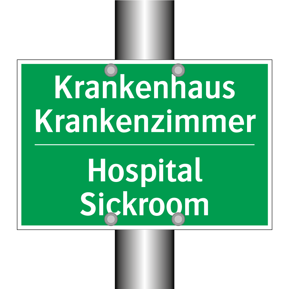 Krankenhaus Krankenzimmer - Hospital Sickroom