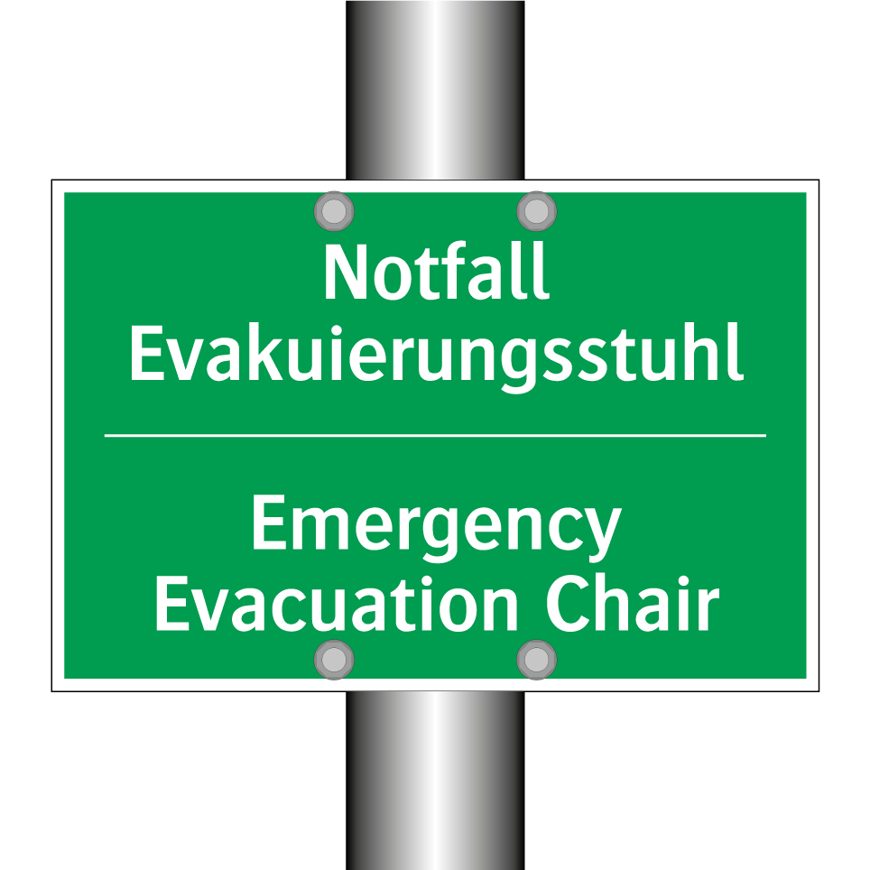 Notfall Evakuierungsstuhl - Emergency Evacuation Chair
