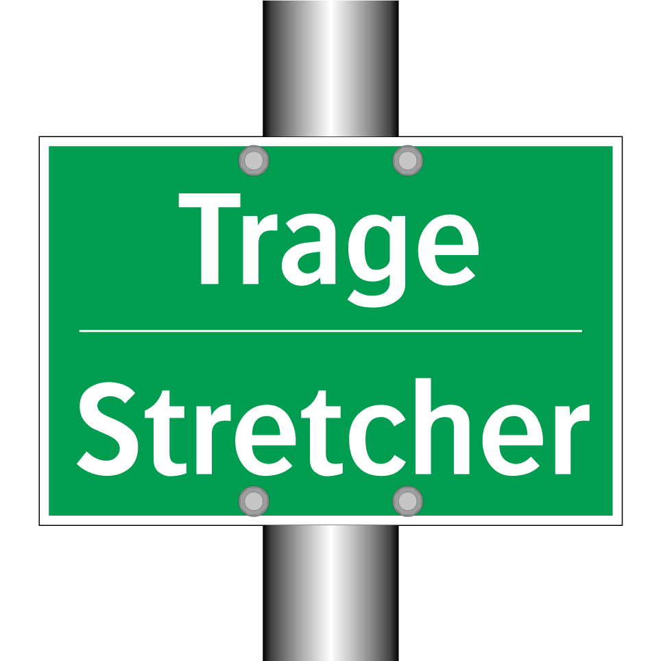 Trage - Stretcher
