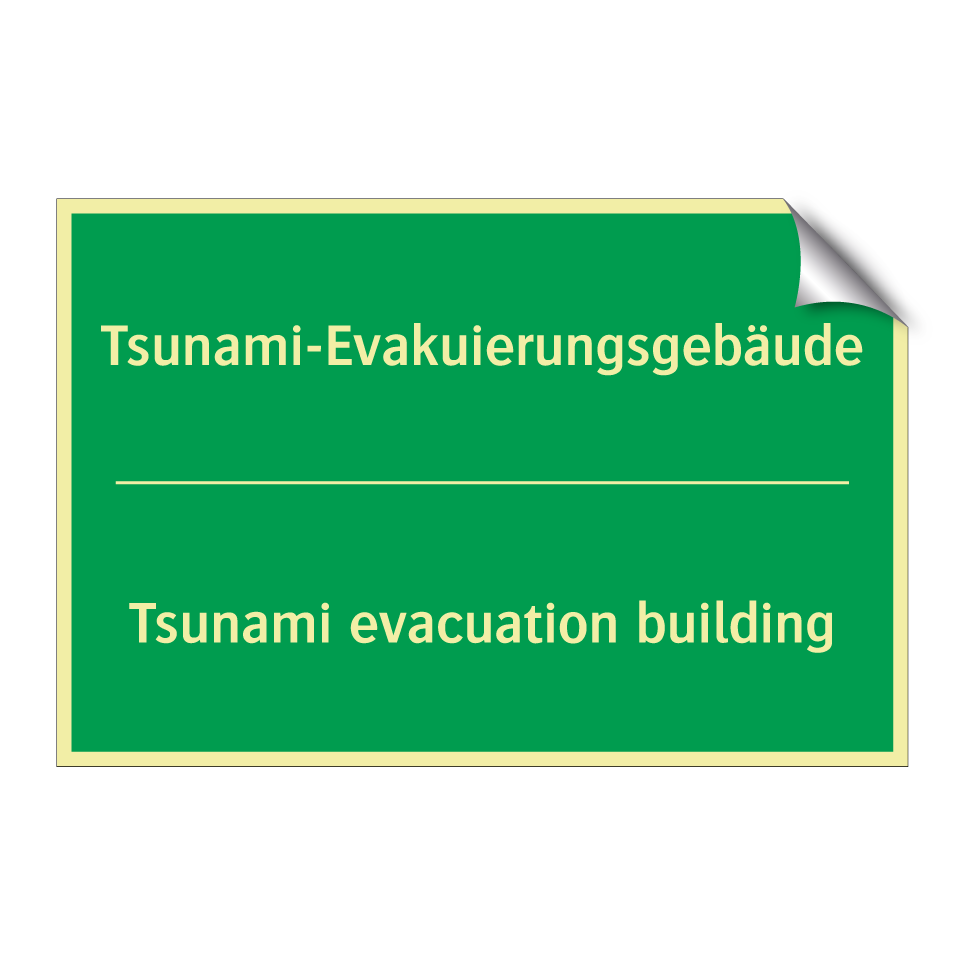 Tsunami-Evakuierungsgebäude - Tsunami evacuation building