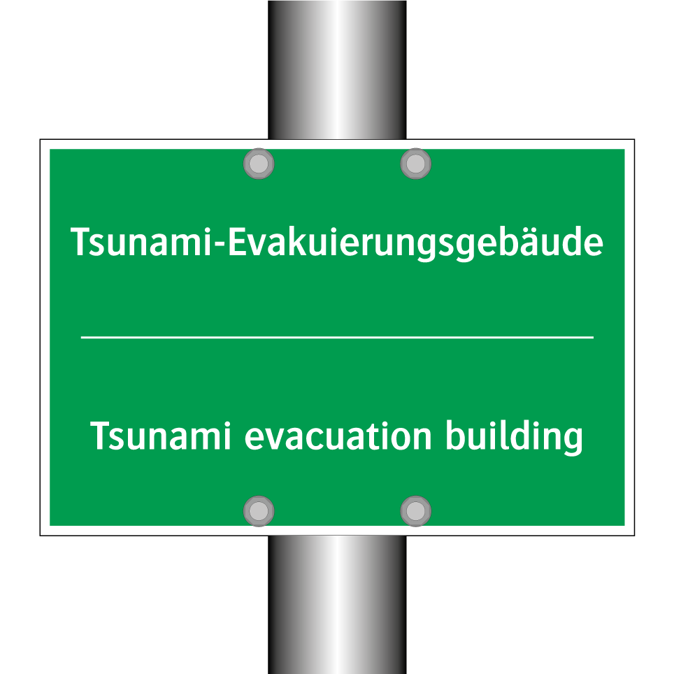 Tsunami-Evakuierungsgebäude - Tsunami evacuation building