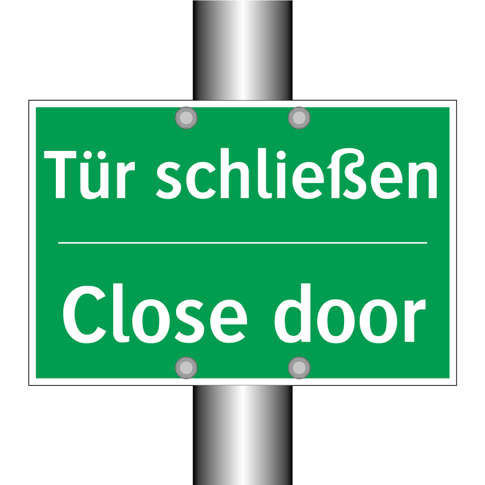 Tür schließen - Close door