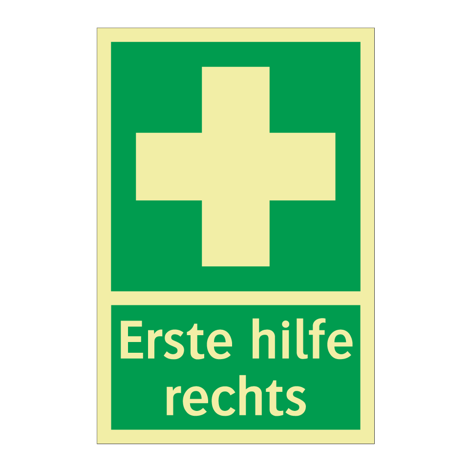 Erste Hilfe rechts