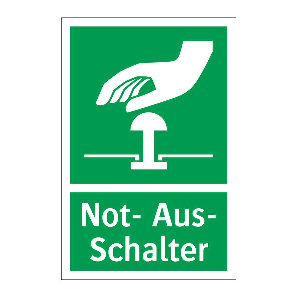 Not- Aus- Schalter