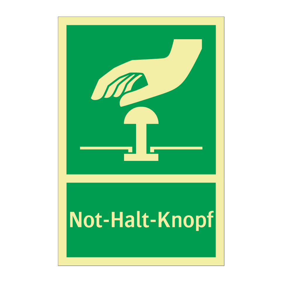 Not-Halt-Knopf