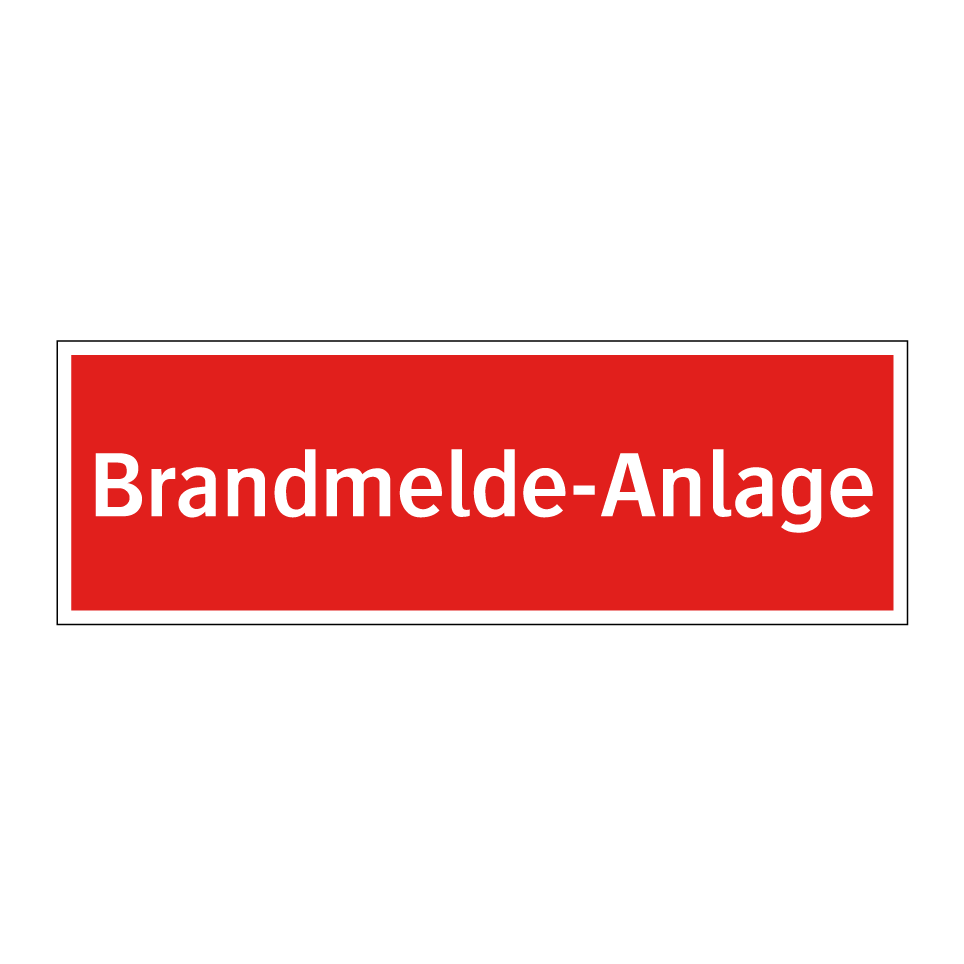 Brandmelde-Anlage