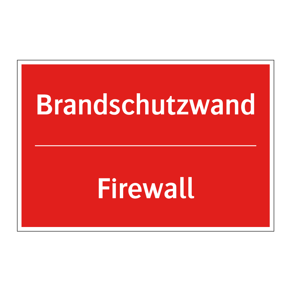 Brandschutzwand - Firewall
