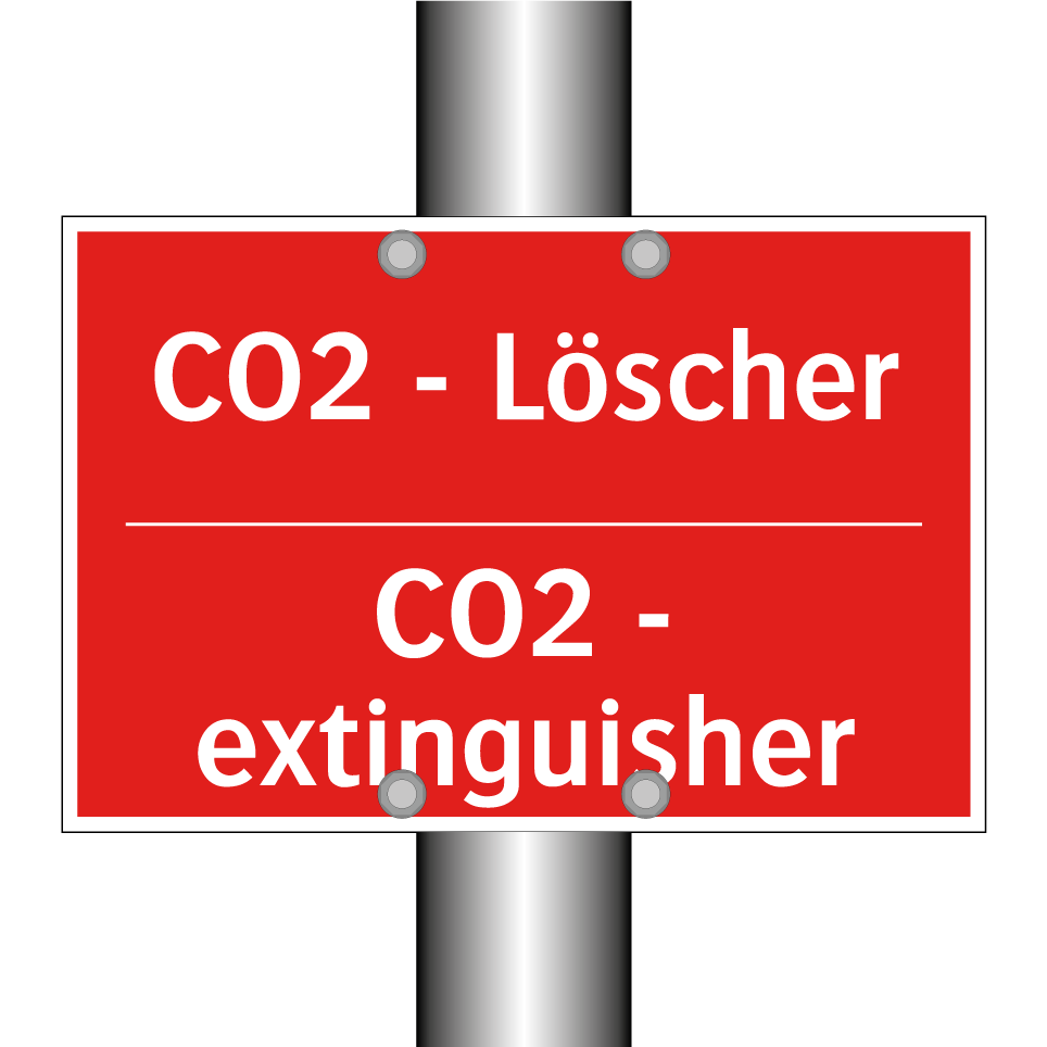 CO2 - Löscher - CO2 - extinguisher