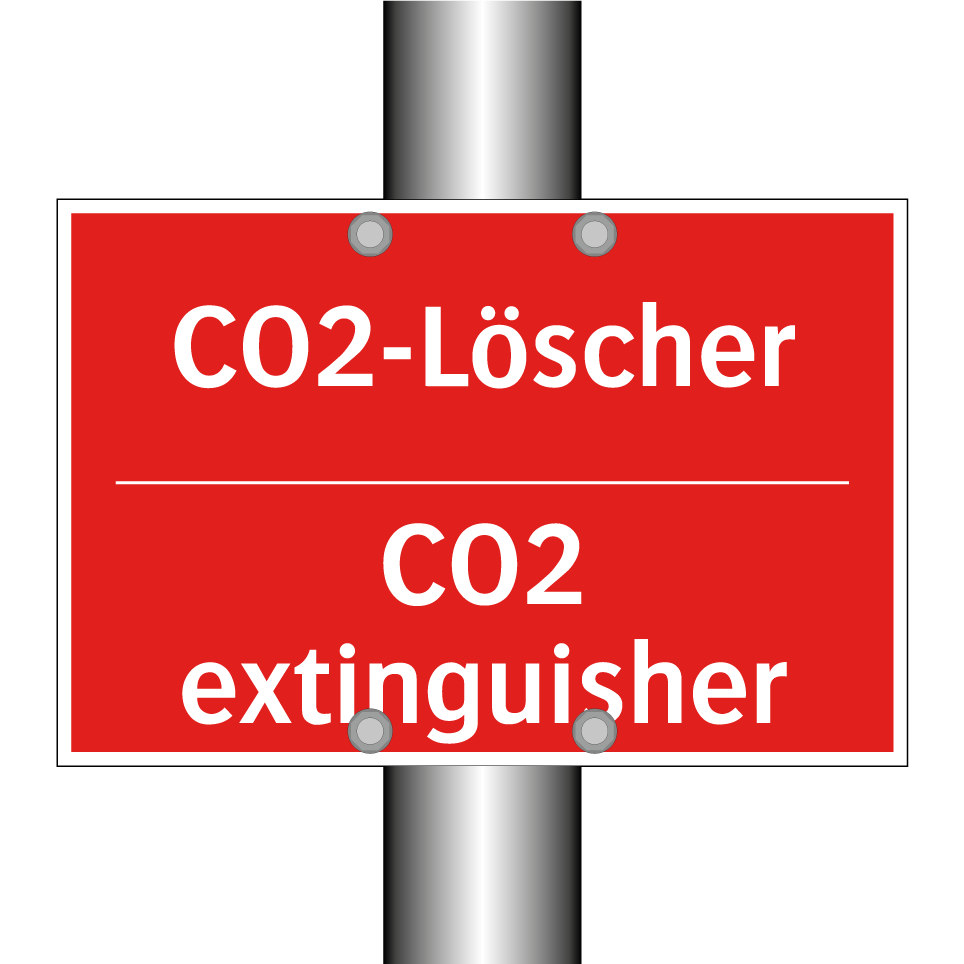 CO2-Löscher - CO2 extinguisher