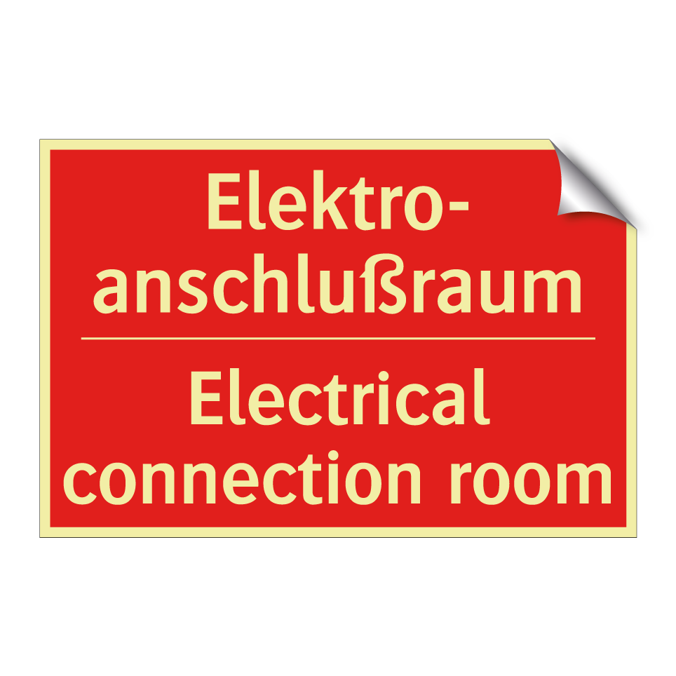 Elektro- anschlußraum - Electrical connection room