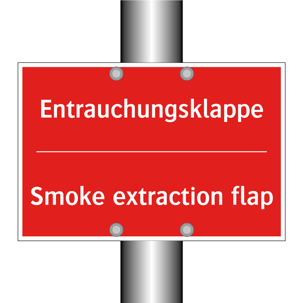 Entrauchungsklappe - Smoke extraction flap