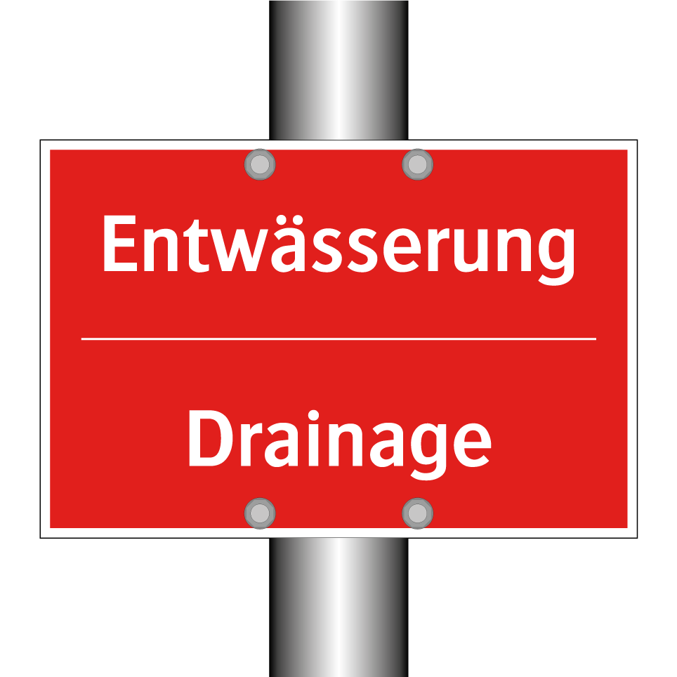 Entwässerung - Drainage