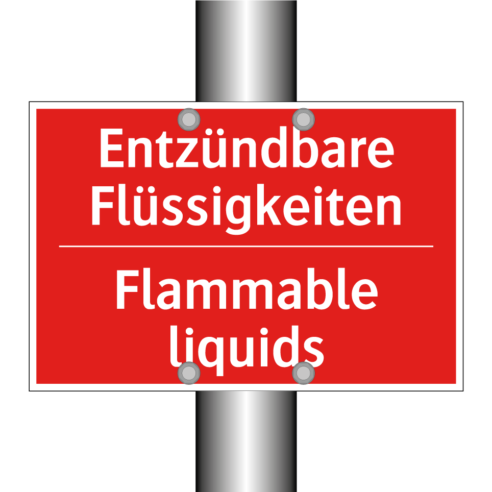 Entzündbare Flüssigkeiten - Flammable liquids