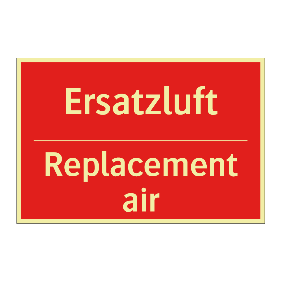 Ersatzluft - Replacement air