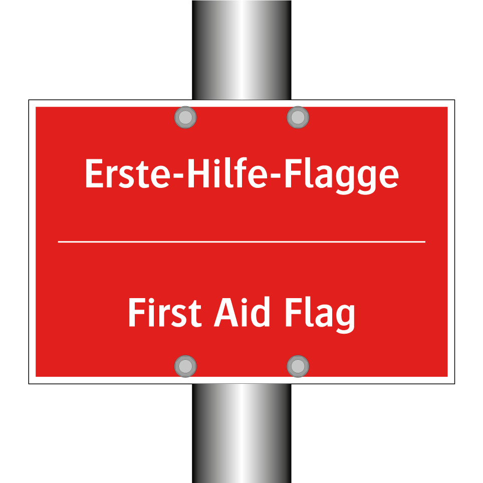 Erste-Hilfe-Flagge - First Aid Flag