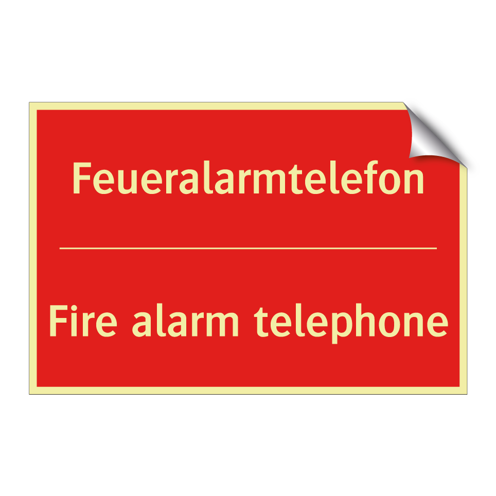 Feueralarmtelefon - Fire alarm telephone