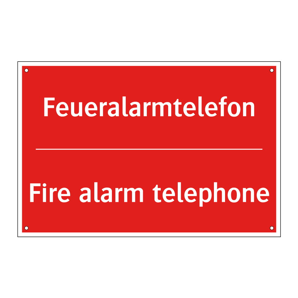 Feueralarmtelefon - Fire alarm telephone