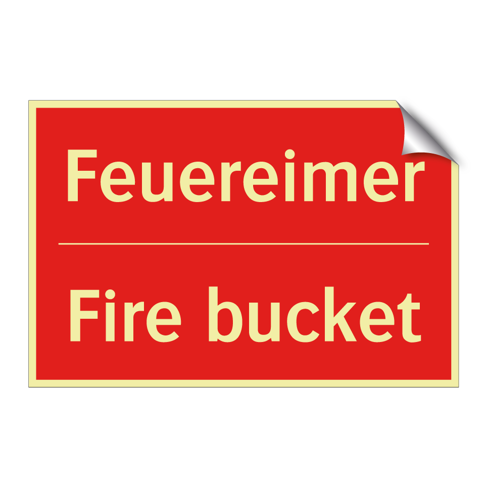 Feuereimer - Fire bucket