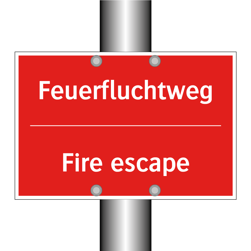 Feuerfluchtweg - Fire escape