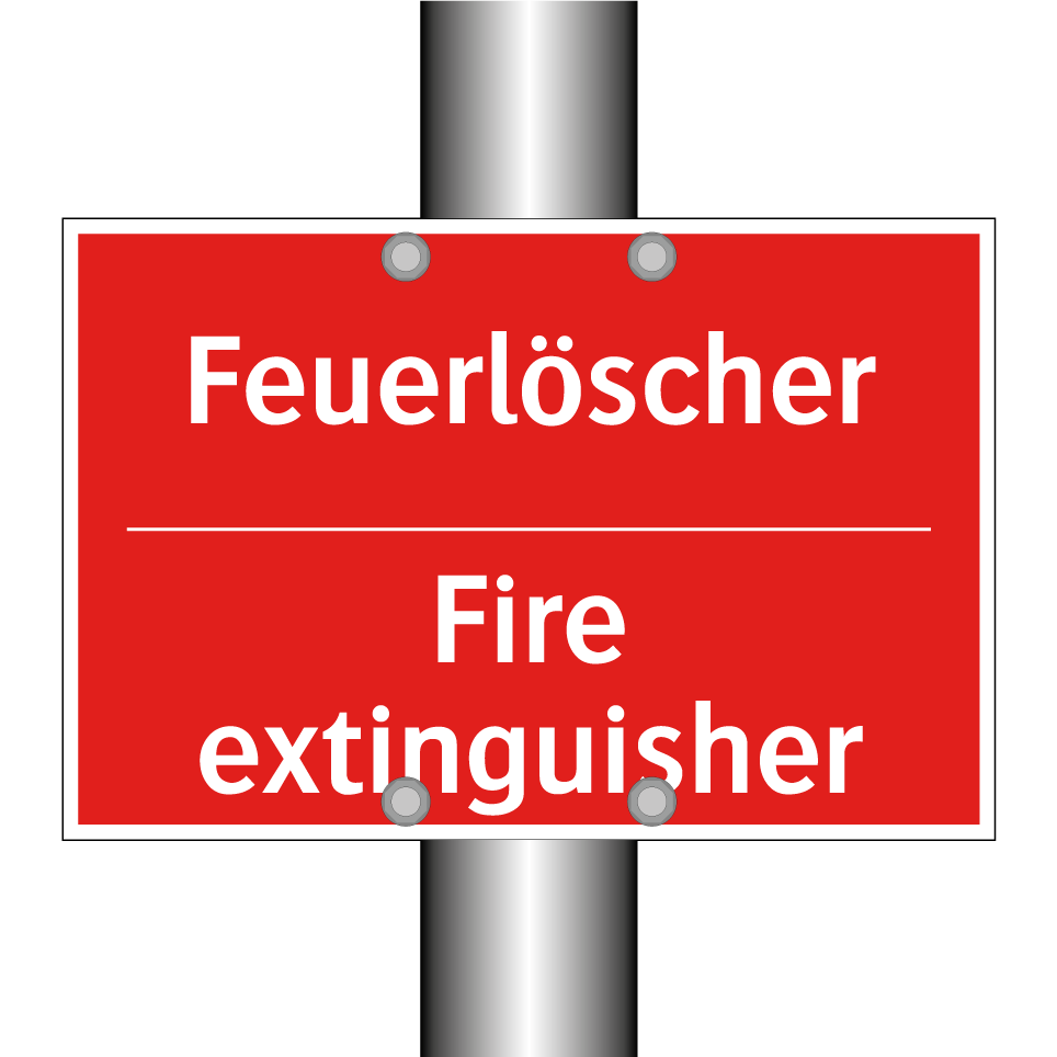 Feuerlöscher - Fire extinguisher