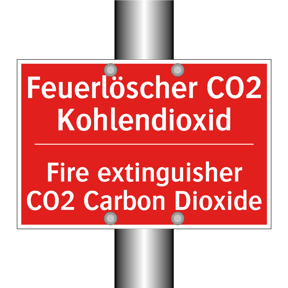 Feuerlöscher CO2 Kohlendioxid - Fire extinguisher CO2 Carbon Dioxide/.../
