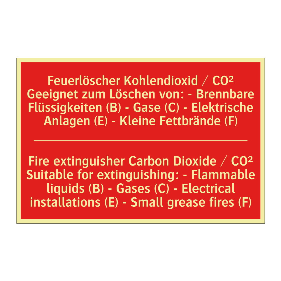 Feuerlöscher Kohlendioxid / CO² /.../ - Fire extinguisher Carbon Dioxide /.../