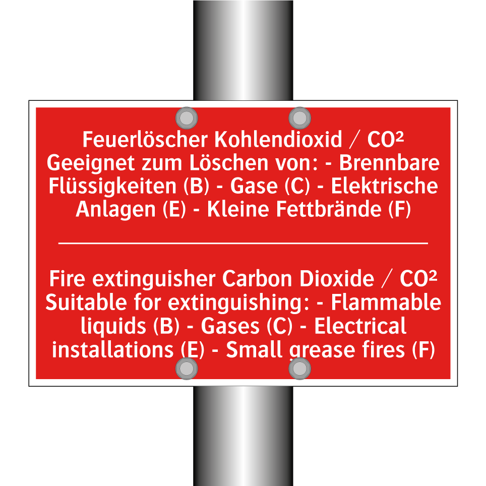 Feuerlöscher Kohlendioxid / CO² /.../ - Fire extinguisher Carbon Dioxide /.../